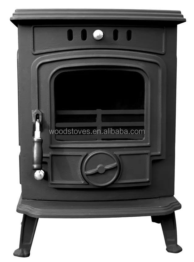 
cast iron wood burning fuel saving stove, classical fireplace 