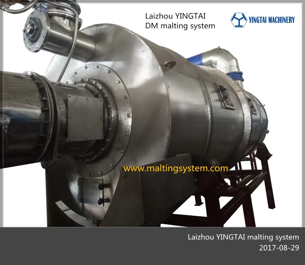 English - Thai malt machine, malt factory, brewery and brewery malt machine.