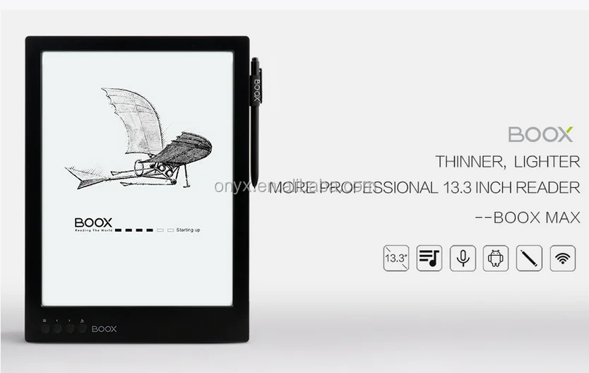 
latest launch 13.3 ebook readers pdf e book e-paper tablet ereader with wifi 
