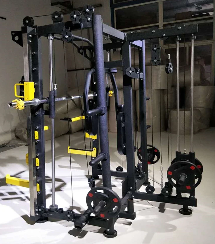 
2021 hot sale gym fitness equipment commercial smith machine parts price 