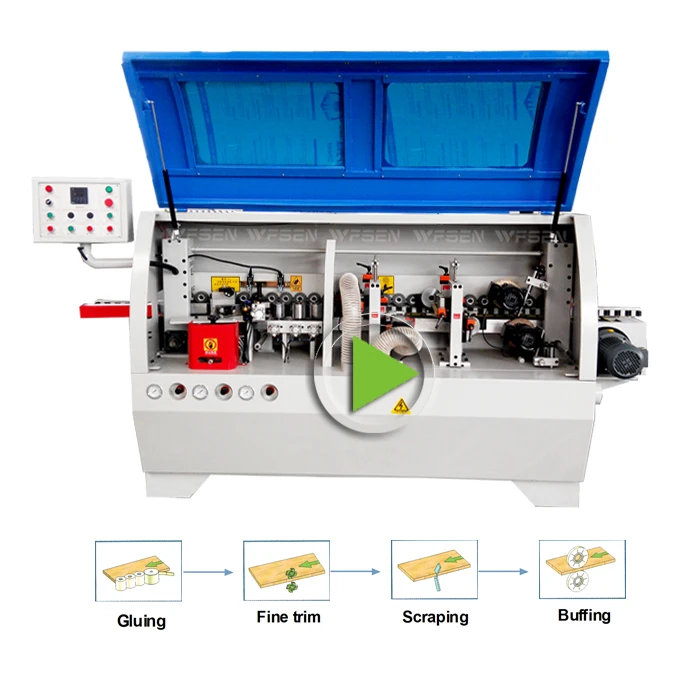 MF330B High Quality China Semi Automatic Edge Bander Machine