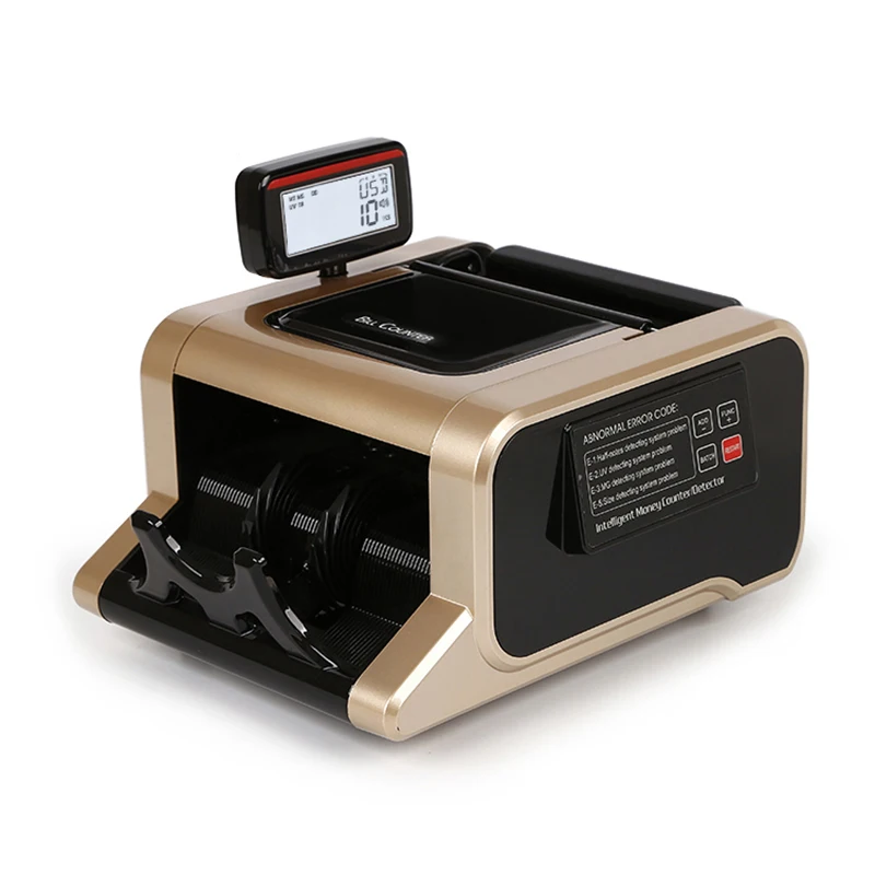 FJ08B feelteck 2 pocket banknote counting machine money counter