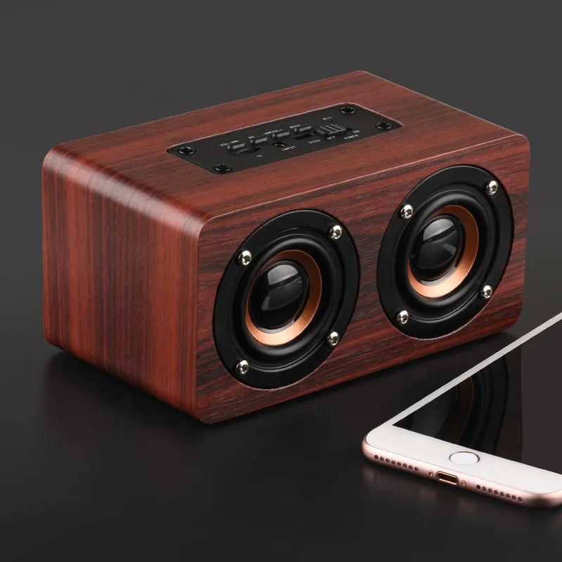 CAFERRIA unique design parlantes bluetooth music hifi speaker wood bluetooth speaker