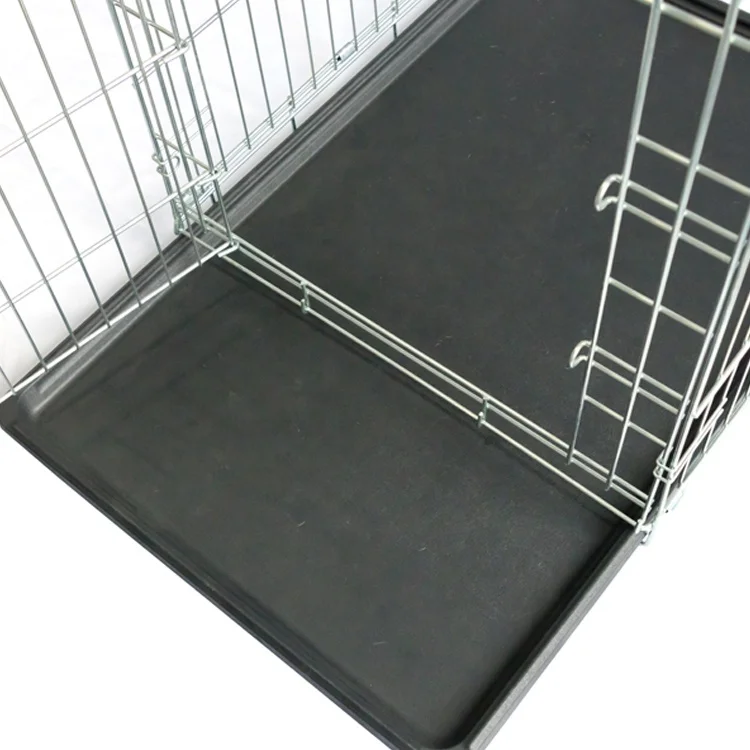 High Quality Cheap Indoor Large Galvanize Metal Dog Cage With Double Door
