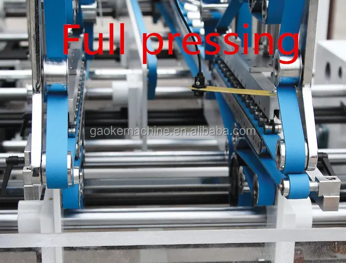GK-1200PCG Toilet Paper Box Manufacturing Machine Of Folding Gluing In Alibaba Express