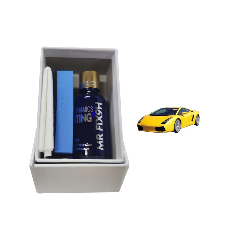 Auto mobile body nano 9H ceramic coating protecting High gloss