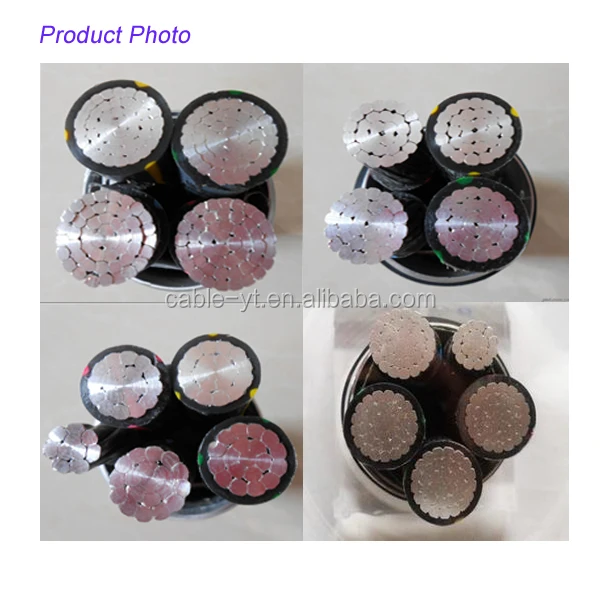 Cross Linked Polyethylene Insulated Polyvinyl Chloride Jacket Locked Armored Aluminium Alloy Power Cable ACWU90