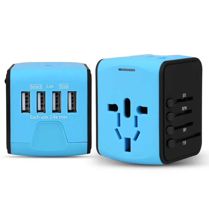 Best selling mobile accessories UK plug universal travel adapter ac dc power adapter travel adapter with usb port
