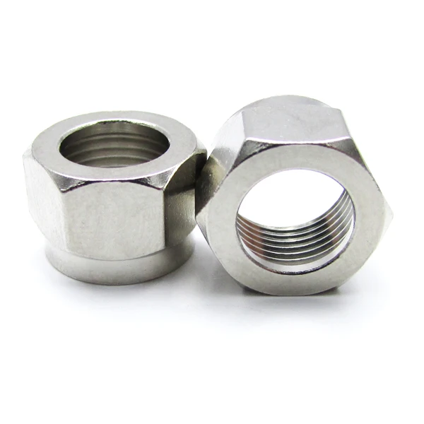 High quality hot sale steel barrel threaded brass truck wheel nut