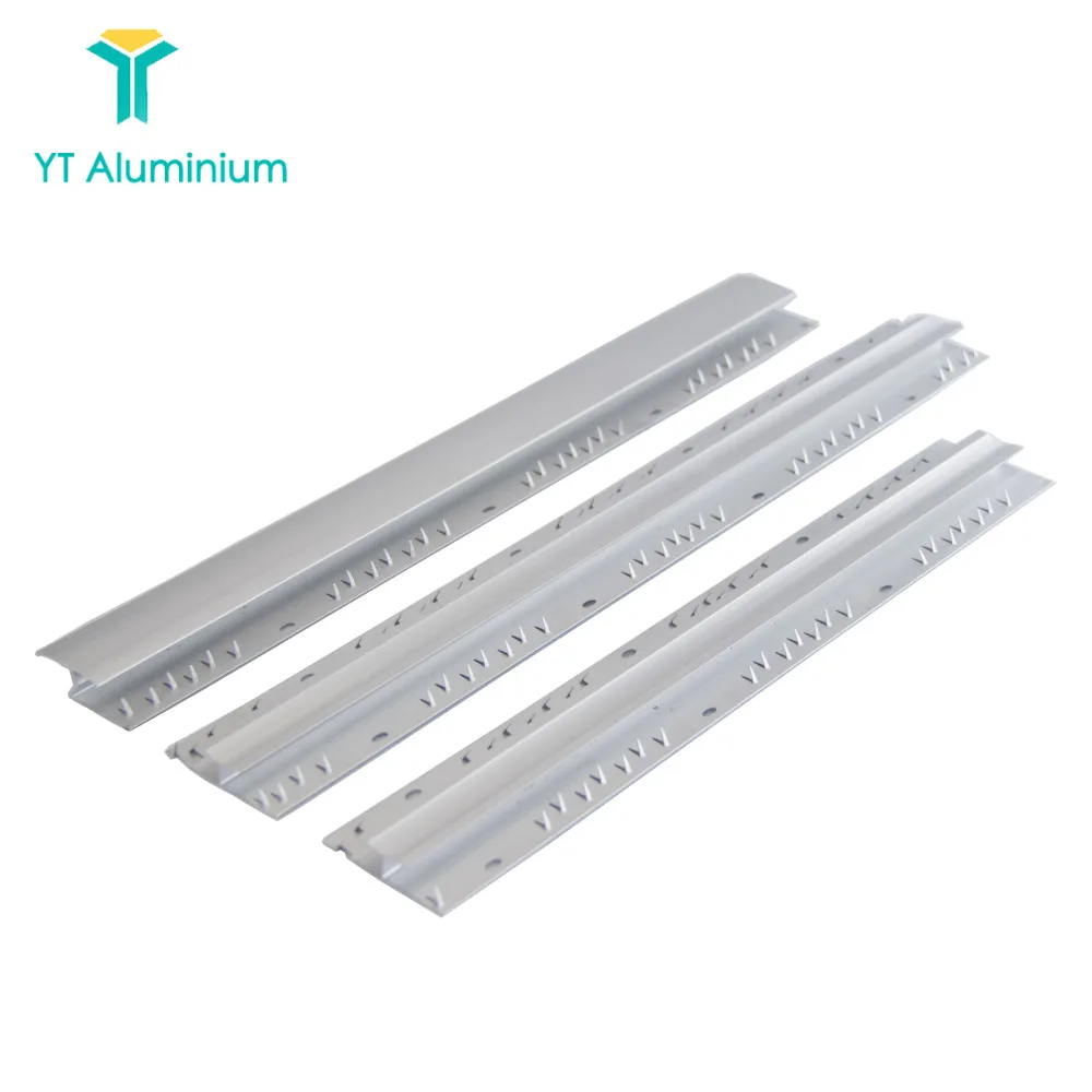 Carpet metal trimming strip aluminium z section carpet aluminum edge strip