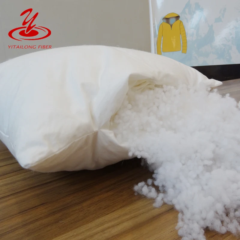 Полиэфир и ПЭТ Dupont Sorona волокнистая Подушка, наполняющая волокнистыми наполнителями