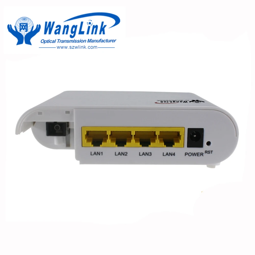 Wanglink 4 авто адаптивный Интерфейсы Ethernet FTTH EPON ОНУ Wi-Fi GEPON ОНУ волокна дом ОНУ
