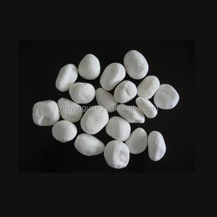 natural marble stone pebbles snow white stone garden finishing for pool