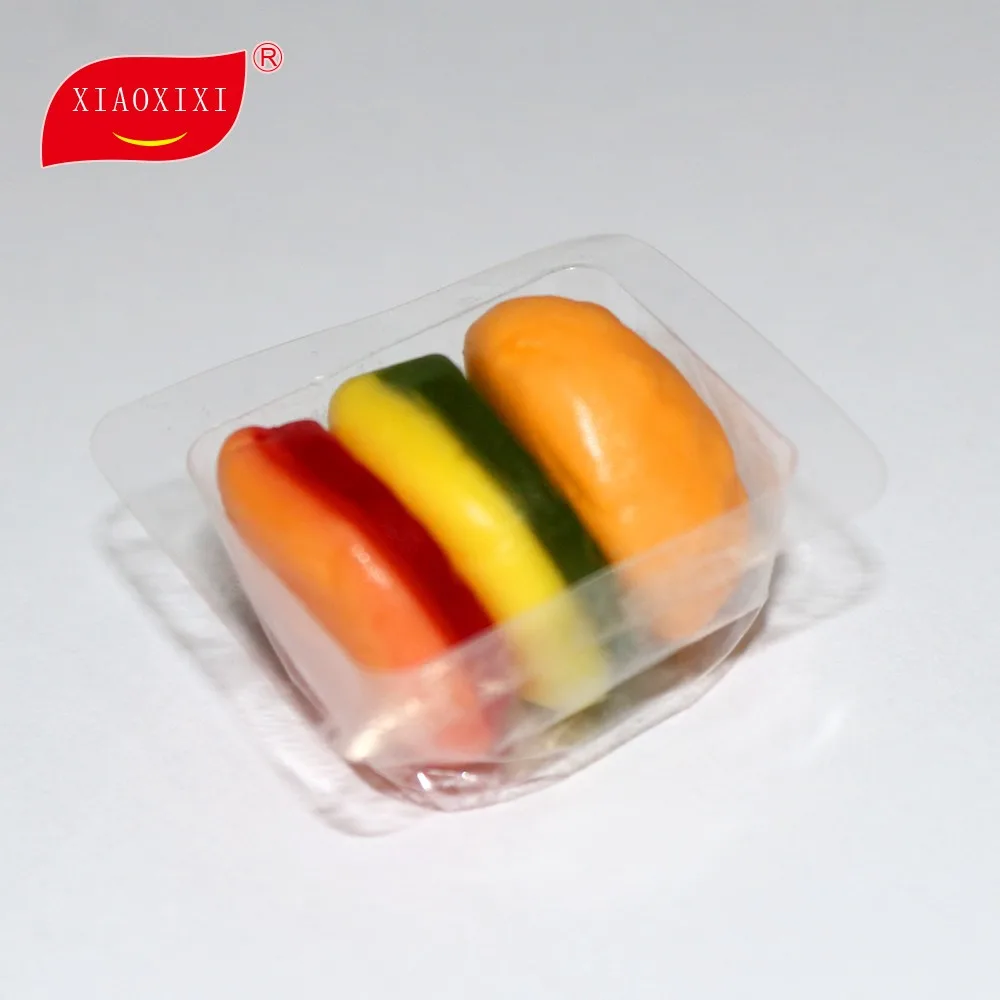 Fruit Shaped Fruit Flavor Soft Candy Gummy Candy