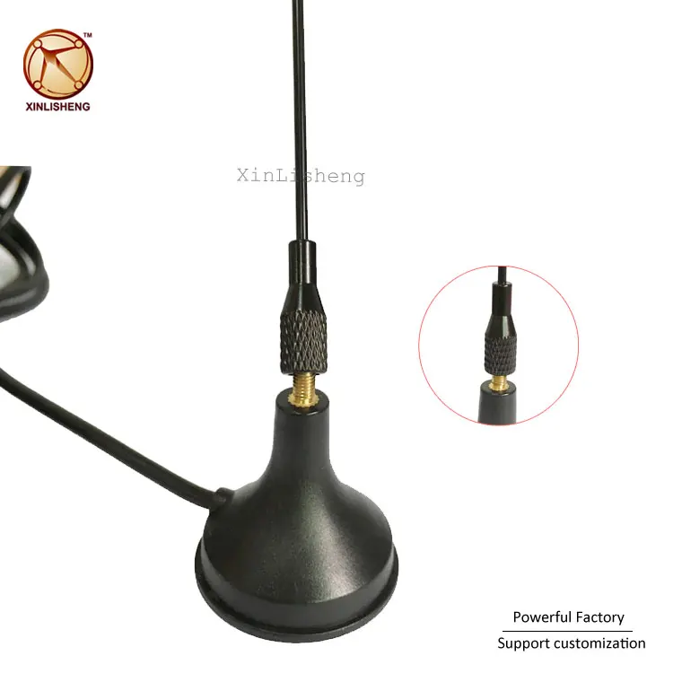 Wireless wifi scanner external aerial omni hf 3g lte 4g dipole antenna with mini sucker