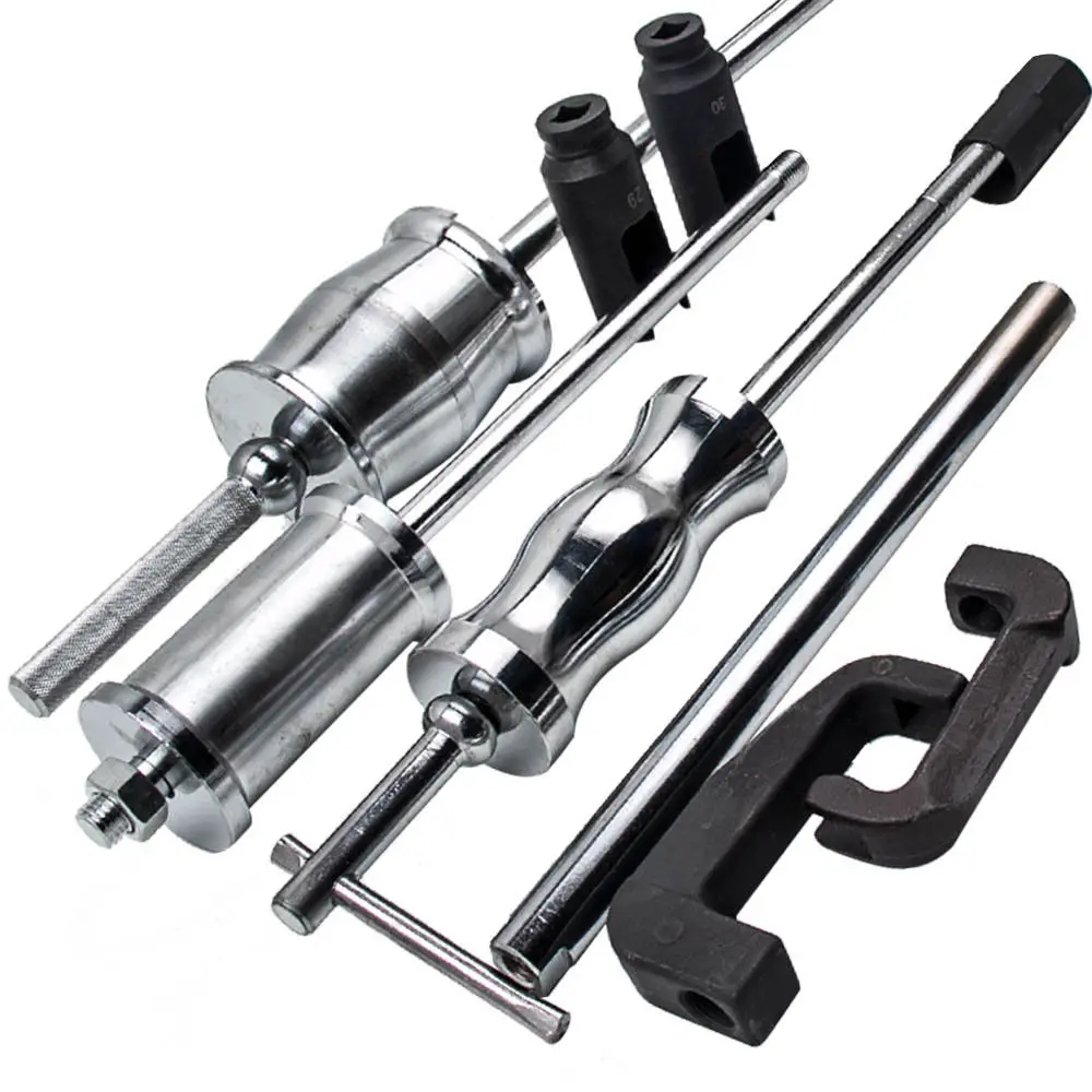 Auto Repair Tool supplier 40 pieces Diesel Injector Extractor remover removal repair tools with slide hammer for mechanics