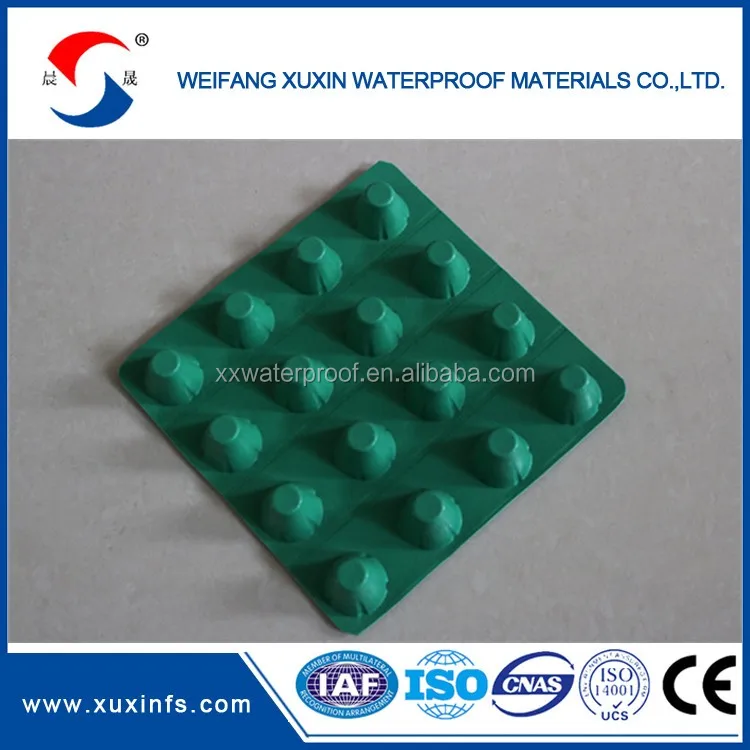 
green roof drainage board 