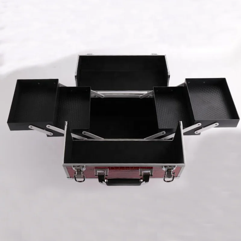 Portable PVC Travel Hard Bag Makeup Storage Box Permanent Makeup 3D Eyebrow Microblading Kit Case For Accessory Tools