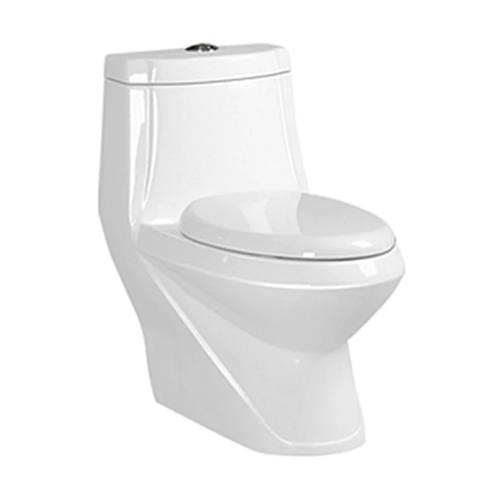 Chaozhou Ceramic Manufacture Production Sanitary Ware Bathroom Excellent Quality One Piece Toilet