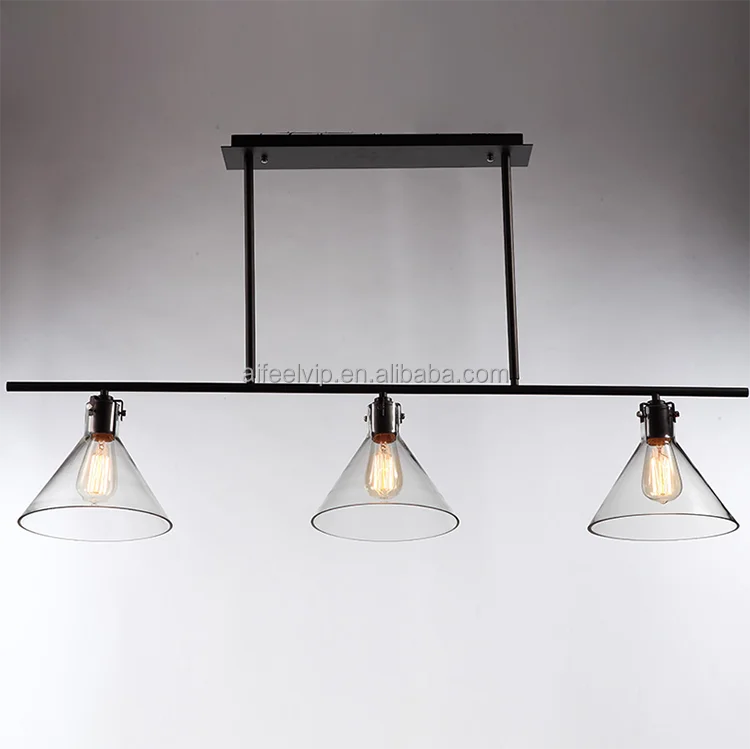 
Contemporary industrial murano glass lamp shade decorative led pendant light for dining-room 