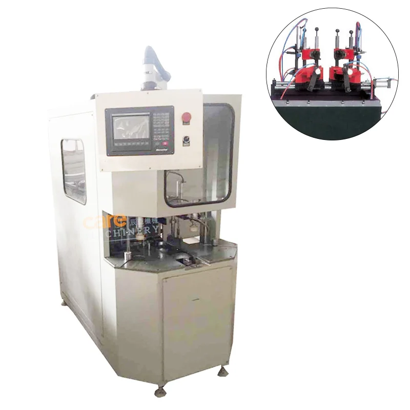 UPVC windows corner cleaning machine