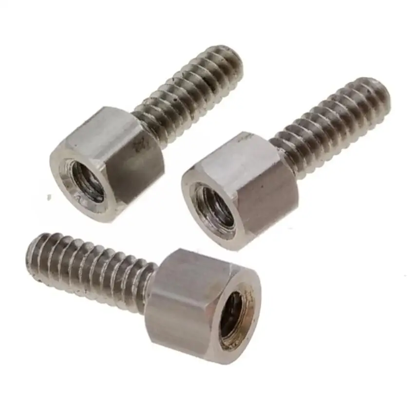 
Custom Stainless Steel Hex Spacers with M3 Female Male Threads 