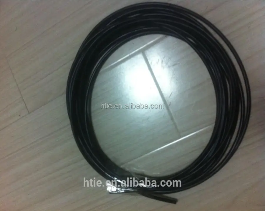 7*7 transparent pvc plastic coated steel wire rope