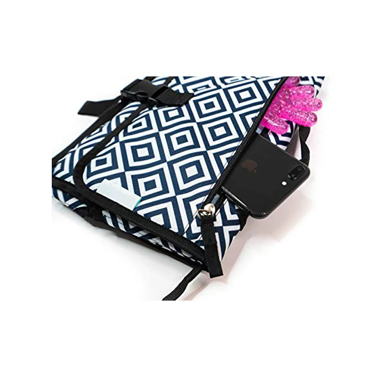 
Lightweight Travel Station Kit Portable Diaper Changing Pad Clutch 