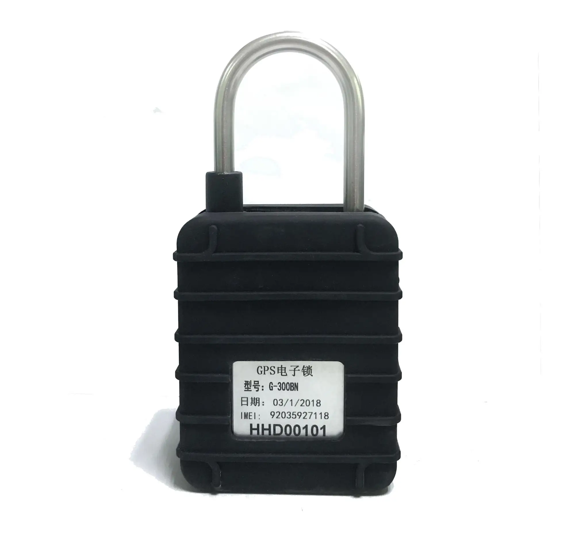 GSM lock remote tracking cargo container 6000 mah nfc RFID Padlock with GPS alarm