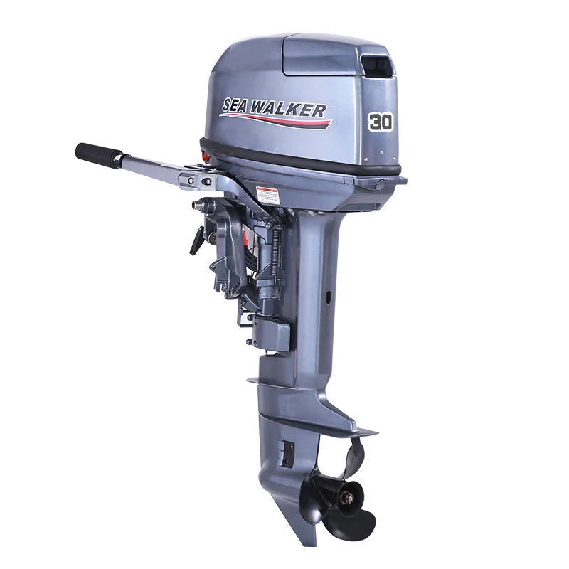 water Jet drive pump  with  2 stroke 30HP outboard motor boat marine engines
