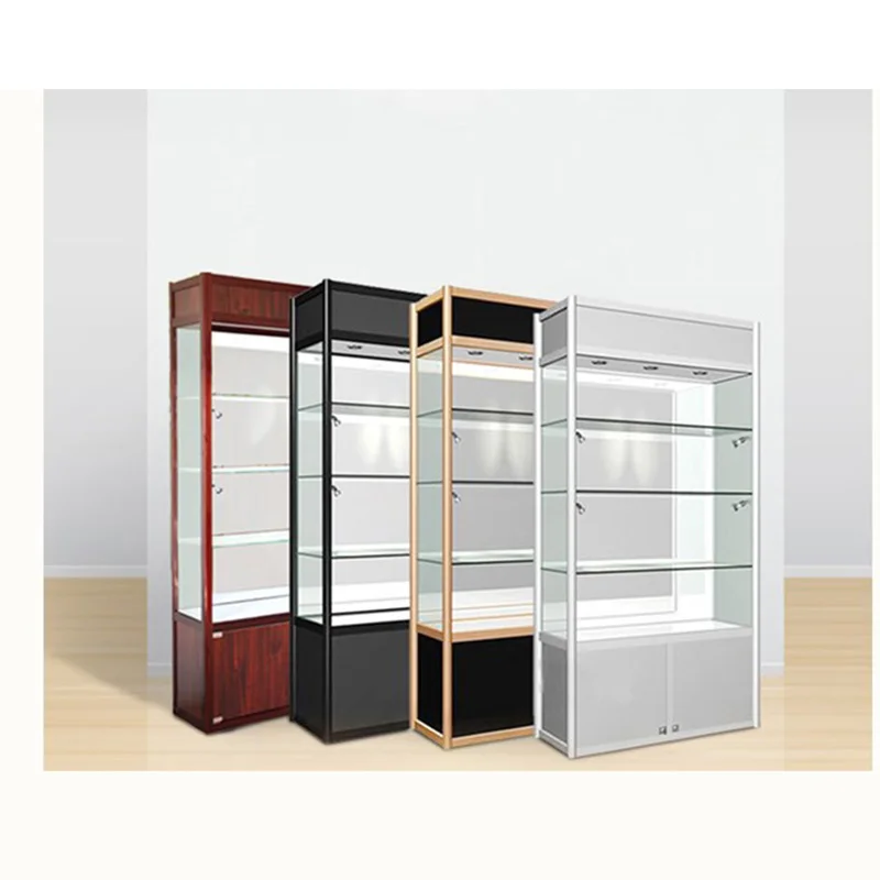 pharmacy display design medicine cabinet MDF with lock and