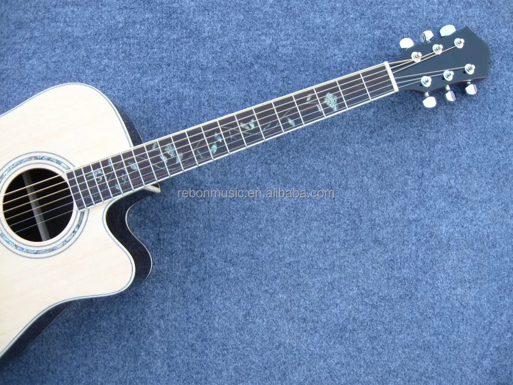 Weifang Rebon 41 inch DC-78 spruce&rosewood acoustic guitar