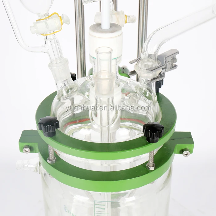 JGR3L Professional Laboratory Chemical High Pressure Jacketed Glass Reactor