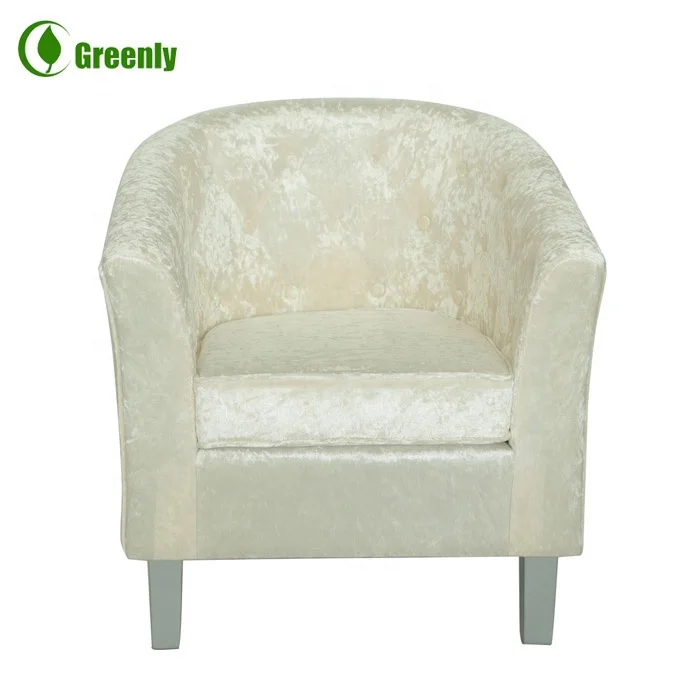 Современный дизайн, одноместный диван для гостиничной комнаты, ванна, стул с деревянными ножками