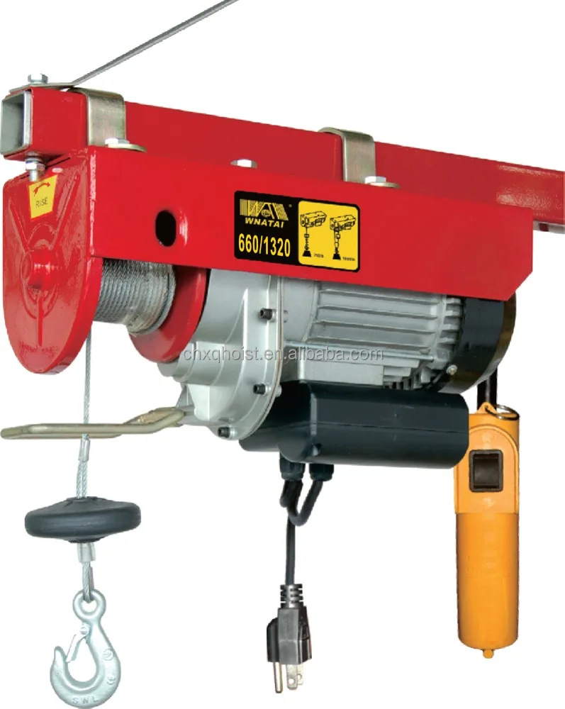 
HIGH SPEED MINI ELECTRIC CABLE HOIST 110V WT-440/880 