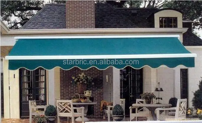 Водонепроницаемая, с защитой от ультрафиолетового излучения ткань для двери и окна выдвижной тент с 5 лет гарантии