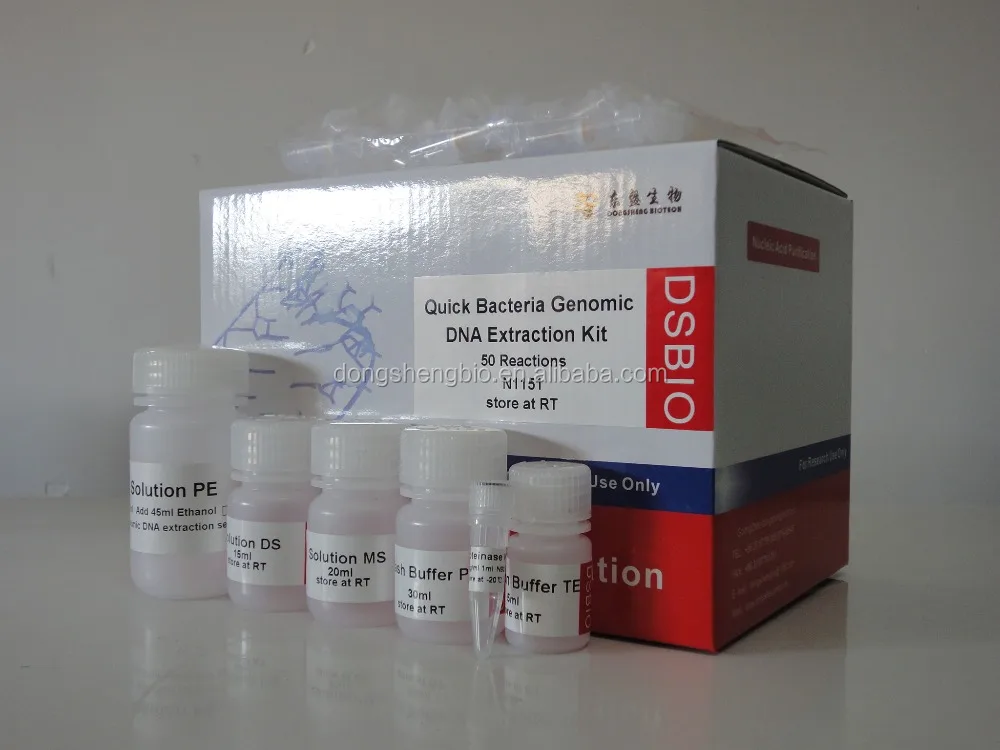 
Quick Bacteria Genomic DNA Extraction Kit/ DNA Isolation Kit N1151/N1152 