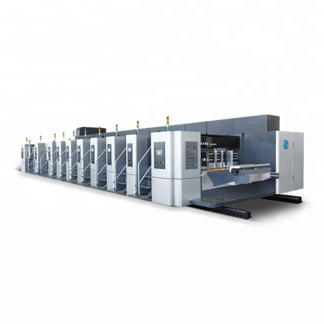 Orite (Unit Type) corrugated cardboard flexo ink printer for rubber roller slotter and rotary die cutter