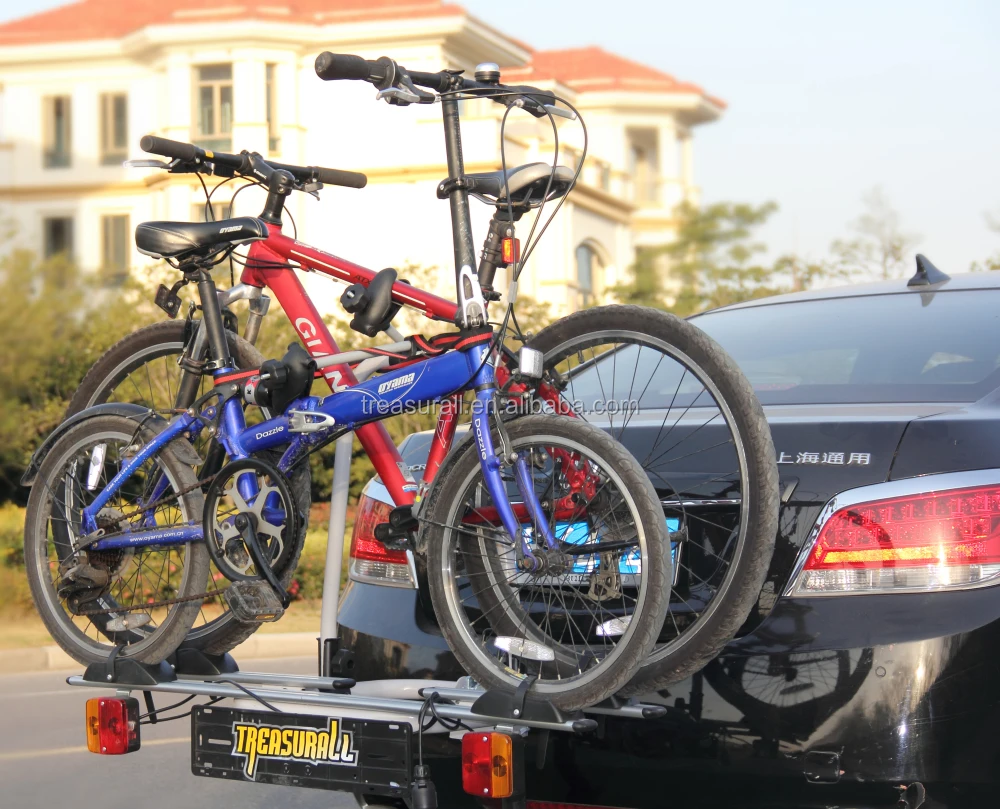 aluminum tow ball mounted bike rack bicycle carrier for 4 bikes Car auto TB-010D4