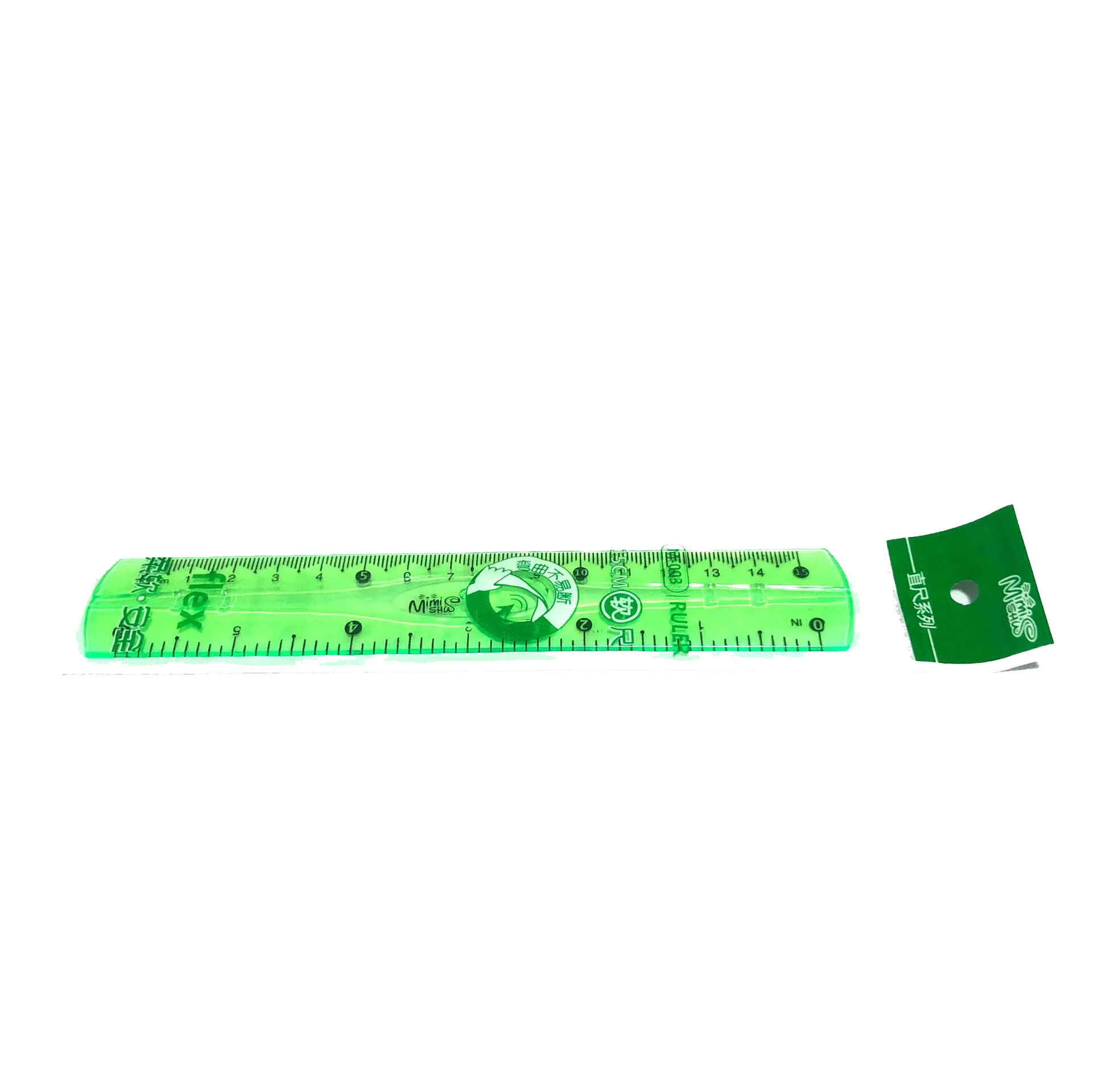 Flexible Plastic Measuring Ruler 15cm