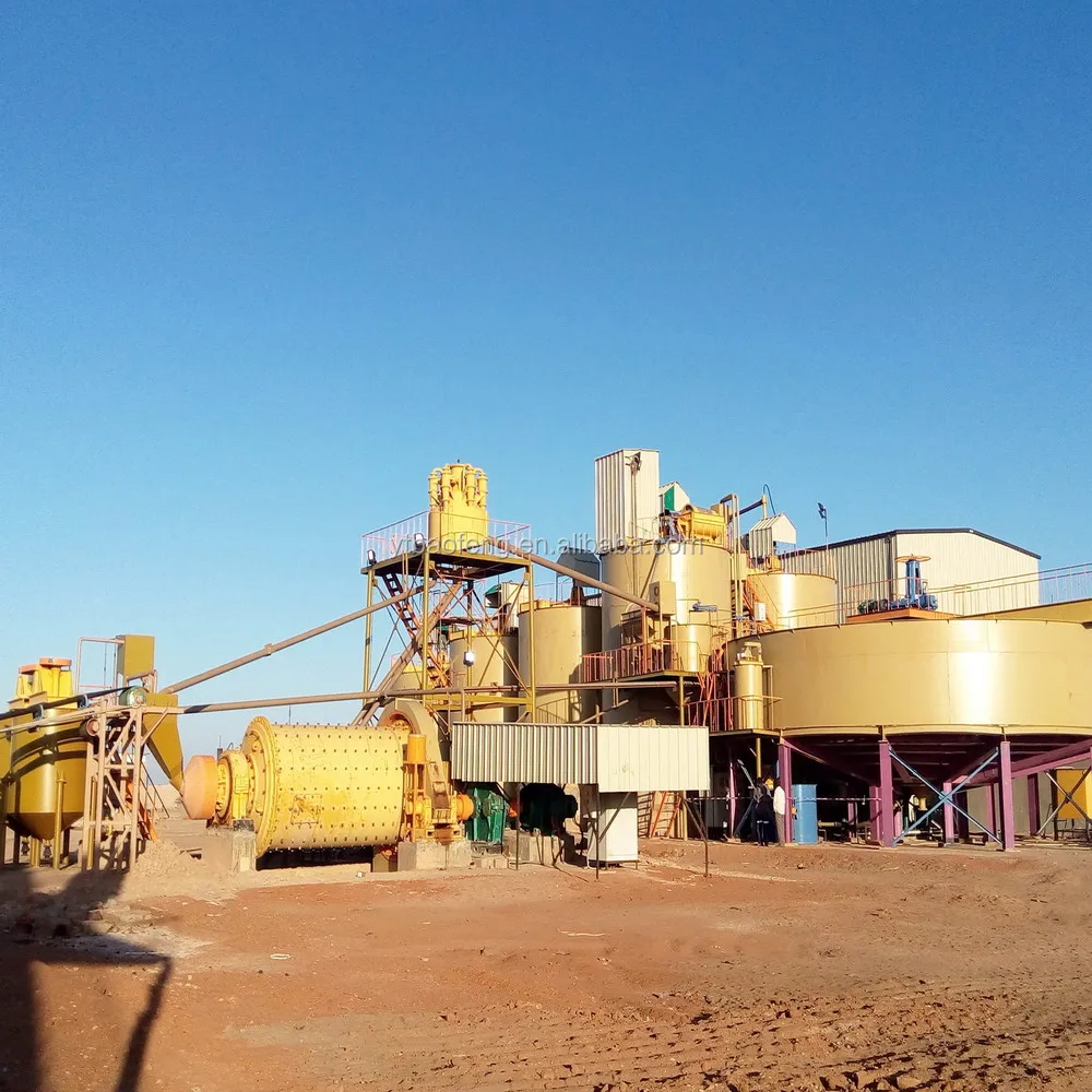 EPC Contractor of Carbon in Leaching Plant for Gold Ore Processing and Extracting in Cambodia