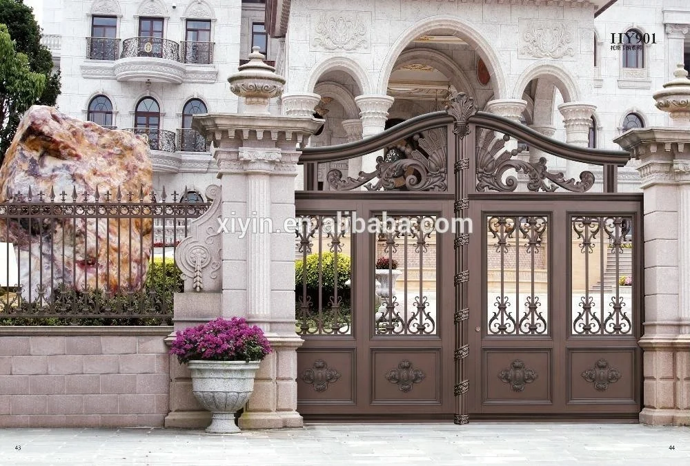aluminum latest main gate designs
