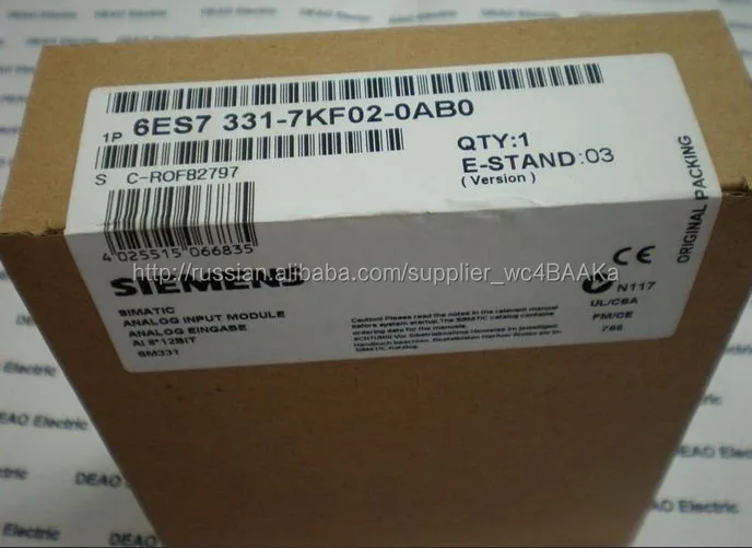 Siemens SIMATIC S7-300 аналогового ввода SM 331 6ES7331-7KF02-0AB0