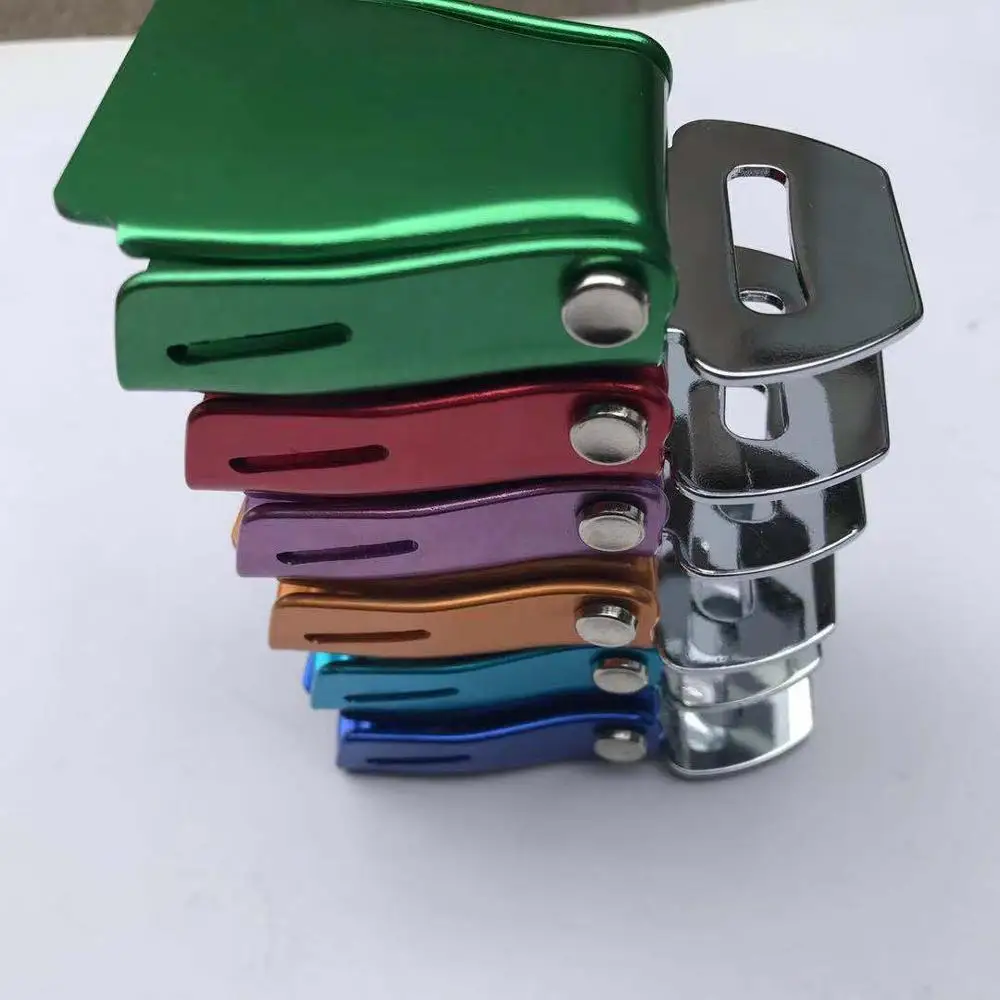 
color Aluminum buckle for aircraft seat buckles /bus seat safety belt buckle / color Aluminum equipment binding buckle 