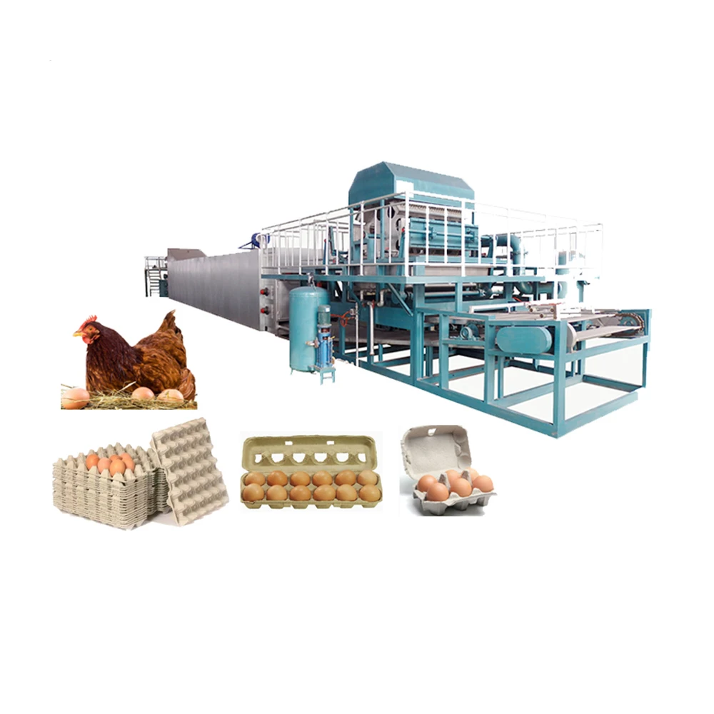 Paper recycling egg tray machine