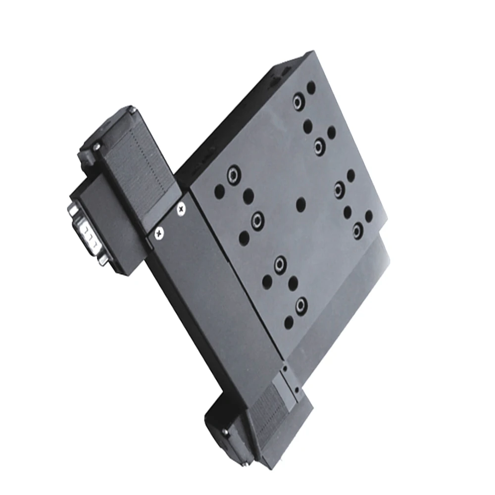 Китайские Раздвижные Столы с замкнутой петлей, шаговые шарикоподшипники, рельсовая система xyz, позиционирование, этап xyz, моторизованная сцена для микроскопа