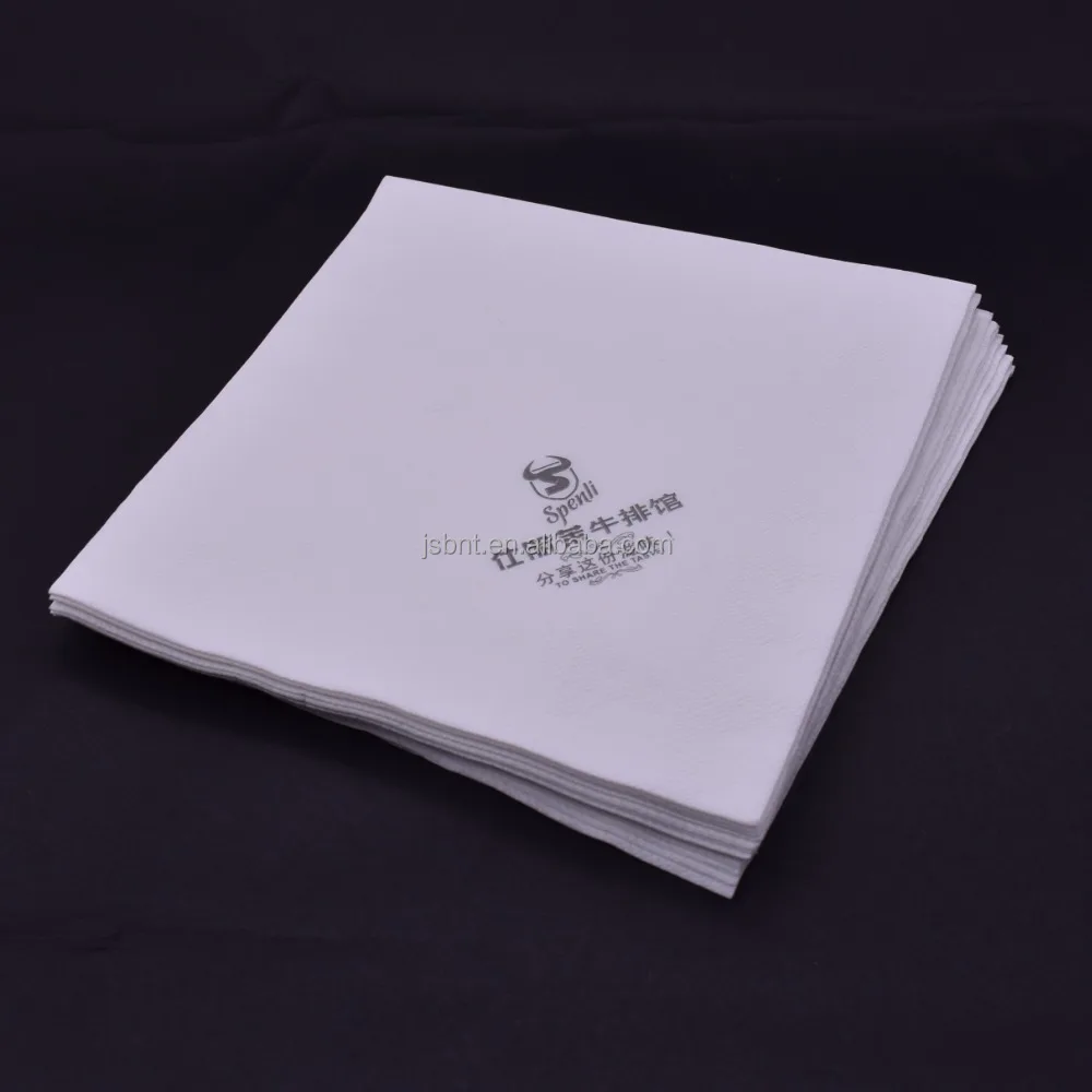 230*230mm 1/4 quarter fold paper napkins