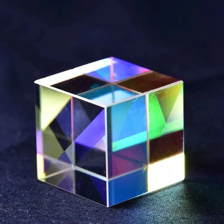 12,7*12,7*12,7 мм K9 X-Cube Prism Lens для физических экспериментов и проектора