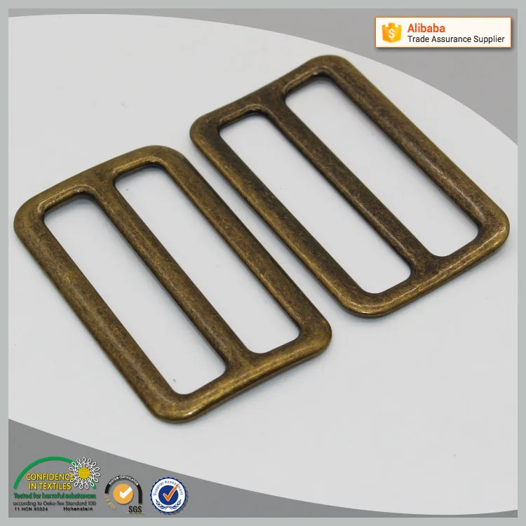 
 17 лет опыт производства медного сплава металлическая Тройная пряжка  