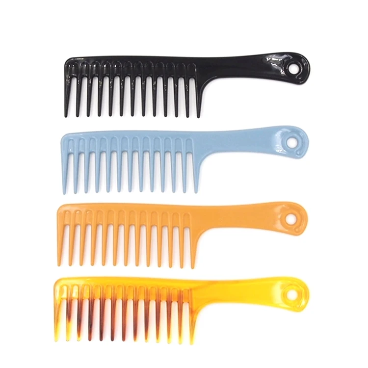 Wholesale Custom High grade home use handle Shampoo plastic large rake comb